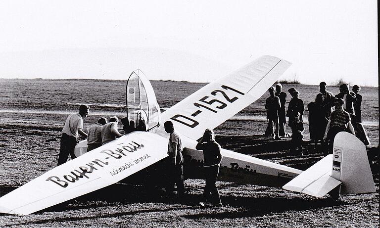 Alles begann mit einem Segelflugzeug, später kamen zahlreiche weitere Flugzeuge hinzu.