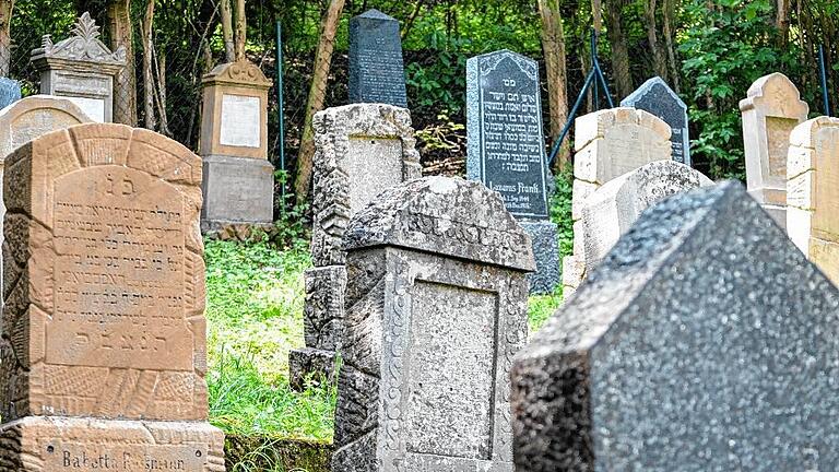 Der jüdische Friedhof in Maßbach.