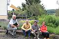 Dieter Büttner (2.v on rechts) und Michael Herbert (links) haben die volle Punktzahl vergeben. Kathrin Romeis-Merten, Vorsitzende des Obst- und Gartenbauvereins Bad Brückenau, hatte den Kontakt zwischen Stefano Pettinella (2. von links) und Dieter...       -  Dieter Büttner (2.v on rechts) und Michael Herbert (links) haben die volle Punktzahl vergeben. Kathrin Romeis-Merten, Vorsitzende des Obst- und Gartenbauvereins Bad Brückenau, hatte den Kontakt zwischen Stefano Pettinella (2. von links) und Dieter Büttner hergestellt und kleine Hilfestellungen gegeben.