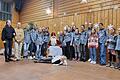Auf dem Foto von links: Emma Kneuer, Hannah Pfeufer, Maya Pfeuffer, Sina Zieler, Ida Biehunke, Lara Howorka, Laura Klein, Nikolaus, Nela Selzam, Hanna Howorka Paula Radler, Frieda Füller, Sofie Zehe, Finnja Weiß, Rosalie Weiß, Emely Höchemer, Marlene Göbel, Alina Mauder, Frieda Voith, Marlene Stastny; liegend: Elli Selzam; es fehlt Lale Selzam.