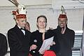 Das neue Retzbacher Prinzenpaar Sven I. und Nicole II. hatte sichtlich Spaß an seiner Proklamation.