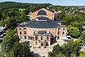 Festspielhaus Bayreuth       -  Das einzigartige Bayreuther Festspielhaus aus der Luft. (Drohnenaufnahme)