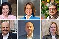 Welches Gesicht findet sich in der neuen Bundesregierung wieder? (von links oben nach rechts unten): Dorothee Bär, Anja Weisgerber, Sabine Dittmar, Bernd Rützel, Alexander Hoffmann und Andreas Lindholz werden Chancen für einen Posten im Kabinett eingeräumt.