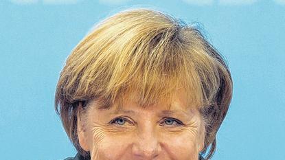 Auf dem kleinen Parteitag: Die CDU-Vorsitzende und amtierende Bundeskanzlerin Angela Merkel