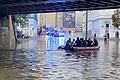 Unwetter in Wien       -  Unterführungen wurden überflutet.