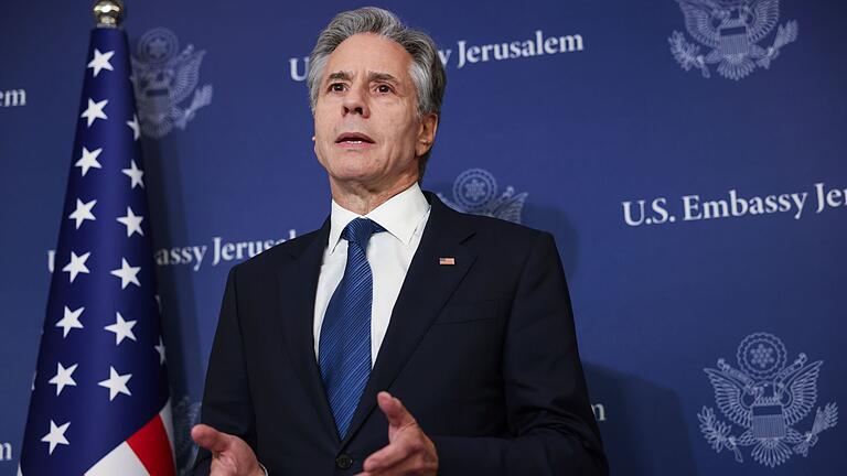 Nahostkonflikt - US-Außenminister Blinken in Israel - US-Außenminister Antony Blinken (aktuell) Nahostkonflikt - US-Außenminister Blinken in Israel - US-Außenminister Antony Blinken (aktuell)
