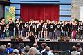 Boten sowohl optisch als auch musikalisch eine tolle Vorstellung: die rund 50 jungen Künstler der Realschule Maindreieck Ochsenfurt.