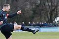 Vier Gegentreffer kassierte der TSV Karlburg um Abwehrchef Marvin Schramm am Freitagabend bei der 0:4-Niederlage beim TSV Neudrossenfeld.