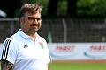 Hat allen Grund zur Gelassenheit: FC-05-Präsident Markus Wolf darf, weil Spitzenreiter München zögert, mit den Schweinfurtern vom Aufstieg in die Dritte Liga träumen.