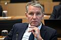 Björn Höcke.jpeg       -  Björn Höcke soll im Dezember in Gera bei einer Versammlung den Spruch «Alles für Deutschland» verwendet haben, die verbotene Losung der Sturmabteilung (SA), der paramilitärischen Kampforganisation der NSDAP.