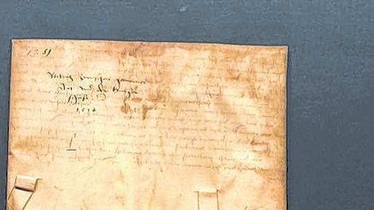 Gültig bis zum Ende der Reichsstadtzeit: der Vertrag zwischen Stadt und Gemeinde Schweinfurt zur Regelung der Stadtverfassung nach dem Aufstand von 1513/14, 3. Juni 1514. Gültig bis zum Ende der Reichsstadtzeit: der Vertrag zwischen Stadt und Gemeinde Schweinfurt zur Regelung der Stadtverfassung nach dem Aufstand von 1513/14, 3. Juni 1514.