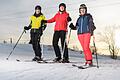 Skifahrer und Snowboarder fuhren vergangenes Wochenende die Pisten am Kreuzberg bei Bischofsheim in der Rhön herunter. Strahlender Sonnenschein und Temperaturen um den Gefrierpunkt bildeten den optimalen Rahmen für Wintersport am Wochenende. Wie sieht es in den kommenden Tagen aus?
