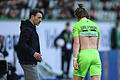 VfL Wolfsburg - FC Augsburg.jpeg       -  Niko Kovac (links) nahm am Samstag Rotsünder Patrick Wimmer in Empfang. Nicht einmal 24 Stunden später war der Wolfsburger Trainer seinen Job los.