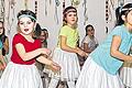 Als erste gingen die Mädchen der von Luisa Lehrieder und Elena Saal betreuten Tanzgruppe der &bdquo;Rapid-Jazz-Dance-Company&ldquo; auf die Bühne. Weil sie ihren Auftritt so gut meisterten, durften sie nicht ohne Zugabe wieder runter.