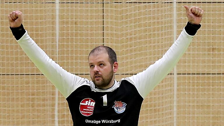 Spielt nicht mehr für die TG Heidingsfeld: Torwart Mátyás Varga Spielt nicht mehr für die TG Heidingsfeld: Torwart Mátyás Varga