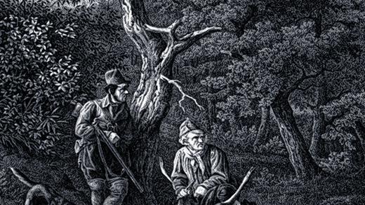 Wilderer am Werk: Wie in „Die Wilddiebe“ (1830) von Louis Kramp haben sich auch die Wehners von Gewildertem ernährt. Wilderer am Werk: Wie in „Die Wilddiebe“ (1830) von Louis Kramp haben sich auch die Wehners von Gewildertem ernährt.