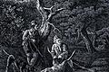 Wilderer am Werk: Wie in &bdquo;Die Wilddiebe&ldquo; (1830) von Louis Kramp haben sich auch die Wehners von Gewildertem ernährt.