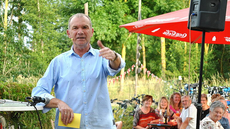 Fredi Breunig ist ein gern gesehener Gast in Großeibstadt. Hier ist er aufgewachsen. Fredi Breunig ist ein gern gesehener Gast in Großeibstadt. Hier ist er aufgewachsen.