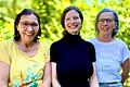 Sagen ganz klar Ja zum Waldbesitz: Marina Bindrim, Antonia Schmück und Kreszentia Langen haben kürzlich zusammen mit insgesamt 30 Frauen den Kurs 'Waldwissen2go – women only' des Amtes für Ernährung, Landwirtschaft und Forsten in Bad Neustadt besucht.