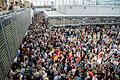 Terminal 2 am Flughafen München gesperrt       -  Tausende Menschen waren am Samstag in Terminal 2 des Münchner Flughafens gestrandet.