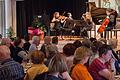 Der Seniorenbeirat der Stadt Haßfurt, die Stadt Haßfurt, der gemeinnützige Verein &bdquo;Yehudi Menuhin Live Music Now Franken&ldquo; und das Alma-Quartett boten den Besuchern des &bdquo;Konzerts für Senioren&ldquo; in der Stadthalle in Haßfurt einen herausragenden Genuss.