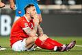 Österreich - Serbien       -  Marko Arnautovic hatte eine Panikattacke während des Spiels.