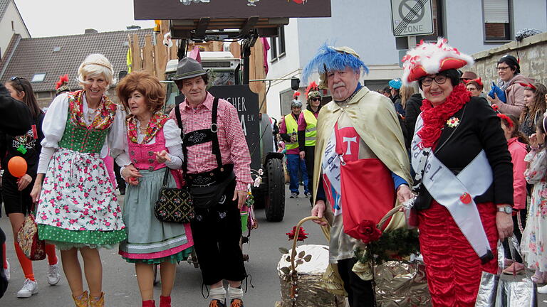 Faschingstrubel in der Wallburgstadt