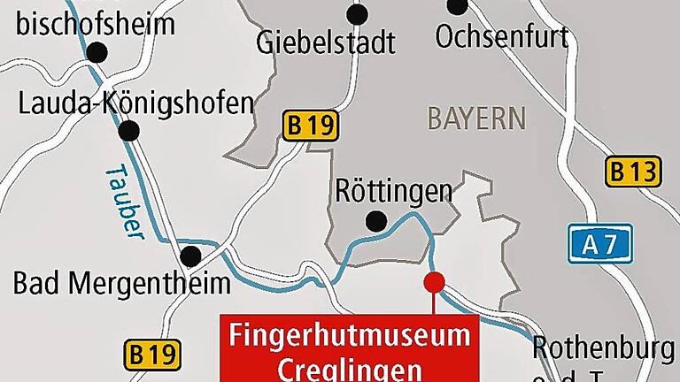 Fingerhutmuseum Creglingen: Starker Schutz für zarte Finger       -  _