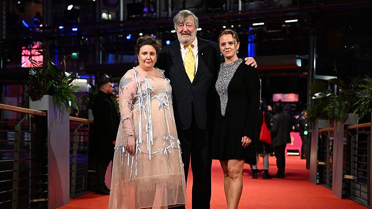 Berlinale 2024       -  Dunham, Fry und von Heinz auf dem roten Teppich.