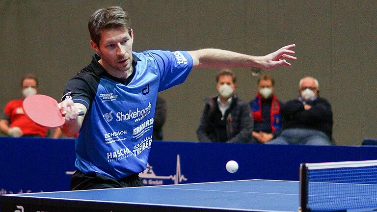 Bastian Steger, die Nummer 1 des Tischtennis-Bundesligisten TSV Bad Königshofen, wird an diesem Freitag 40 Jahre alt.