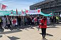 Warnstreik an der Klinik Kitzinger Land.