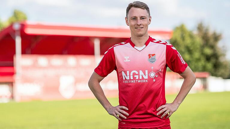 Joshua Endres vom TSV Aubstadt. Joshua Endres vom TSV Aubstadt.