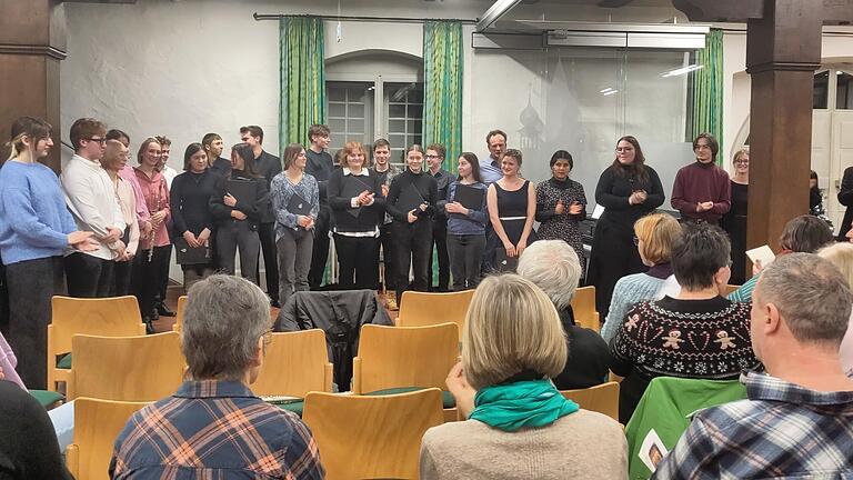 Die Schüler der Berufsfachschule für Musik aus Bad Königshofen.