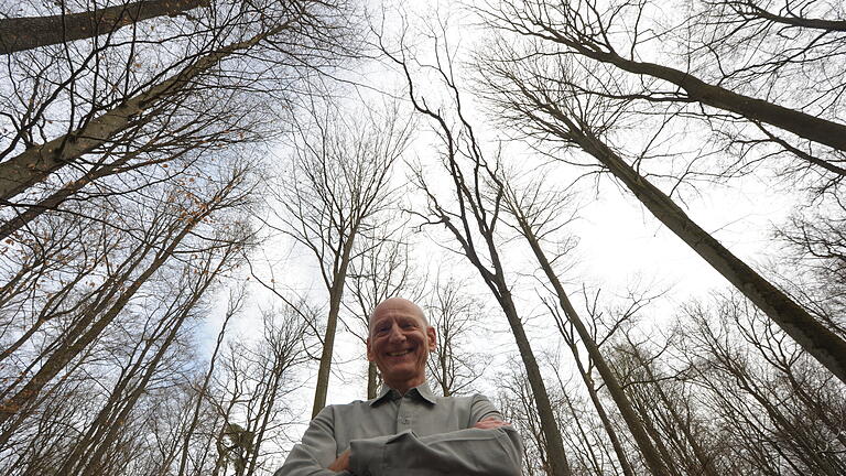 Erste Eindrücke vom Wald für die Seele, den die Stiftung Bewusstseinswissenschaften im Klauswald bei Bad Kissingen eröffnet hat.