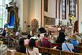 Gottesdienst mit Pastoralreferentin Barbara Stockmann beim Oma-Opa-Enkel-Tag in der Wallfahrtskirche Retzbach.