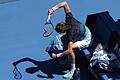 KINA · Ein wütender Tennis-Profi       -  Ein Ausraster – oder eine andere Art der Kommunikation: Tennisprofi Alexander Zverev zertrümmerte bei den
Australian Open seinen Schläger.