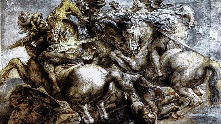Rubens-Kopie: So &ndash; oder so ähnlich &ndash; sah das verschollene da-Vinci-Bild aus.