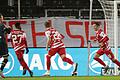 Früher Jubel: Marvin Pieringer feiert sein Tor zum 1:0.