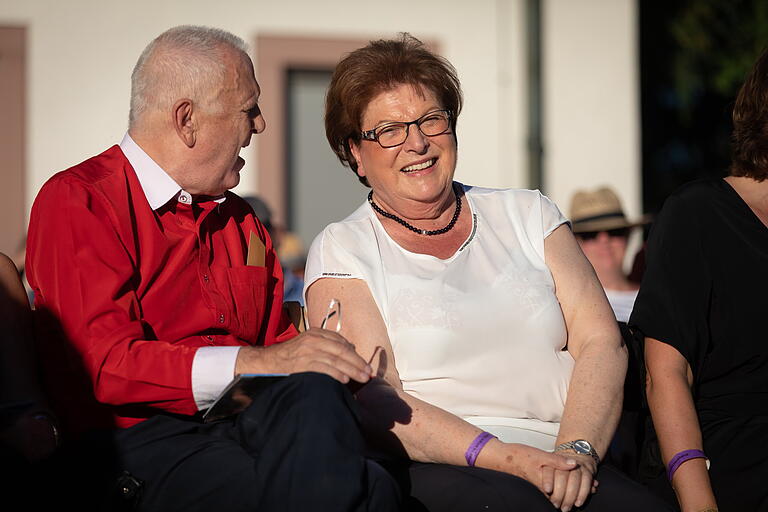 Barbara Stamm und Jürgen Weber im Sommer 2018.