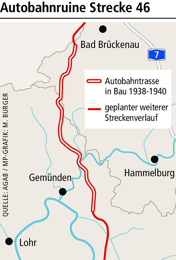 Zu Fuß, auf dem Rad oder virtuell über die Autobahnruine