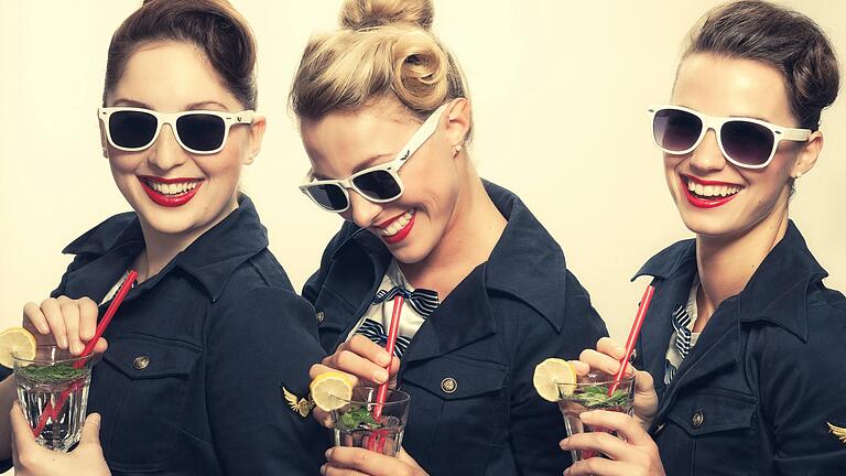 Das Trio The Airlettes steht in der Swing-Tradition der Andrews Sisters. Das Trio The Airlettes steht in der Swing-Tradition der Andrews Sisters.