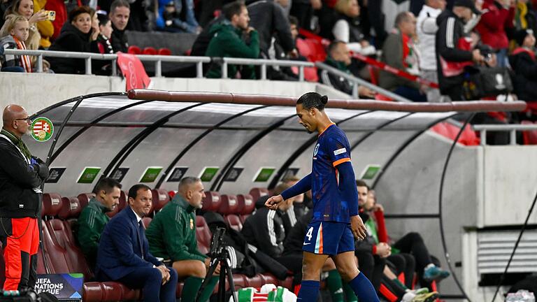 Ungarn - Niederlande       -  Virgil van Dijk wird gegen Deutschland fehlen.