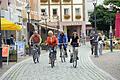 Für viel Umsatz sorgen laut Institut vor allem sogenannte Tagestouristen, zu denen auch die Radfahrer zählen. Hier eine Archivausnahme aus Gemünden.