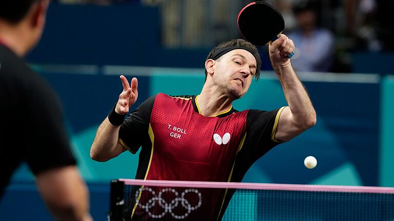 Paris 2024 - Tischtennis       -  Timo Boll startet erfolgreich in seine letzten Olympischen Spiele.