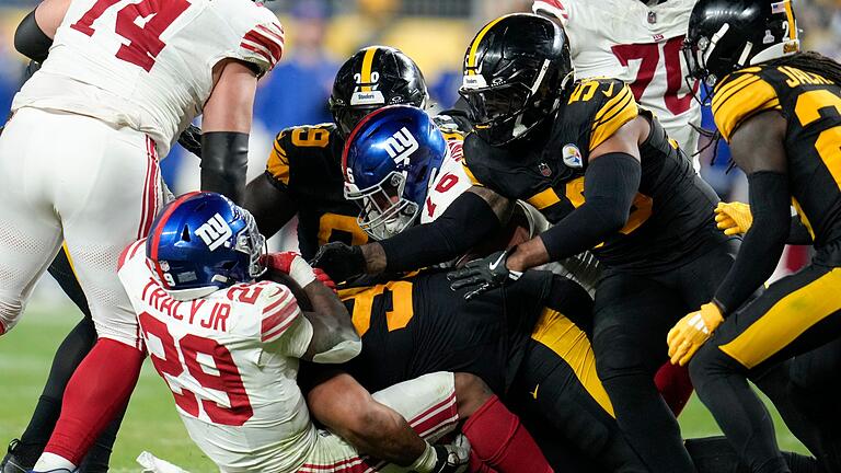 Pittsburgh Steelers - New York Giants       -  Die Verteidigung der Steelers war zu viel für die New York Giants