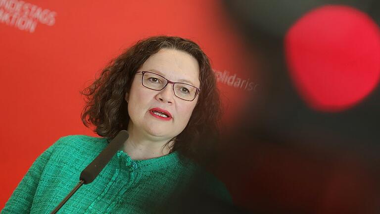 Nahles       -  Andrea Nahles (SPD)