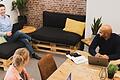 Flexibel arbeiten mit Wohlfühlambiente: So ähnlich wie das 'KreativQuartier' in Volkach könnte der Coworking-Space in Gerolzhofen einmal aussehen. Jetzt sind die recht konkreten Pläne aber ins Stocken geraten.