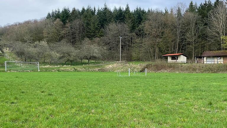 Auf dem Sportplatz des SV Leinach wurde schon seit vielen Jahren kein offizielles Fußballspiel mehr ausgetragen.