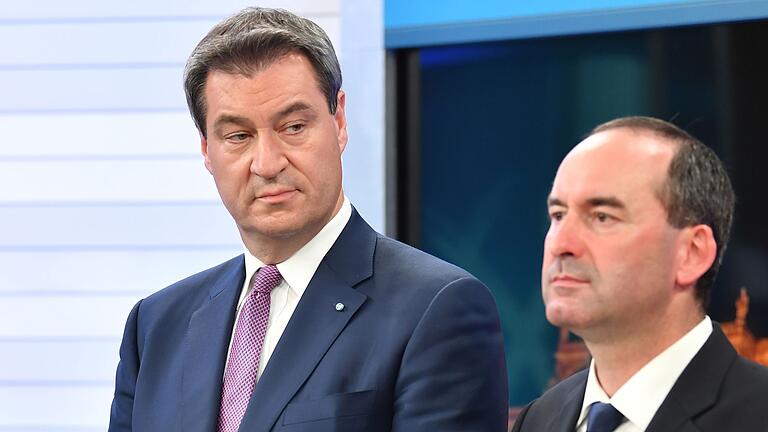 Söder und Aiwanger.jpeg       -  Bayerns Ministerpräsident Markus Söder und sein Vize Hubert Aiwanger.