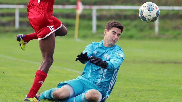 Erst drei Gegentore in 15 Spielen: Oliver Breitenbach (hier ein Archivfoto) hütet das Tor beim Spitzenreiter der A-Klasse 1, dem TSV Ettleben/Werneck II.&nbsp;